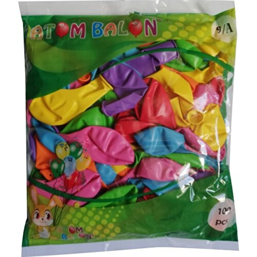 Atom Renkli Balon 100'lü Oyuncak Fiyatı