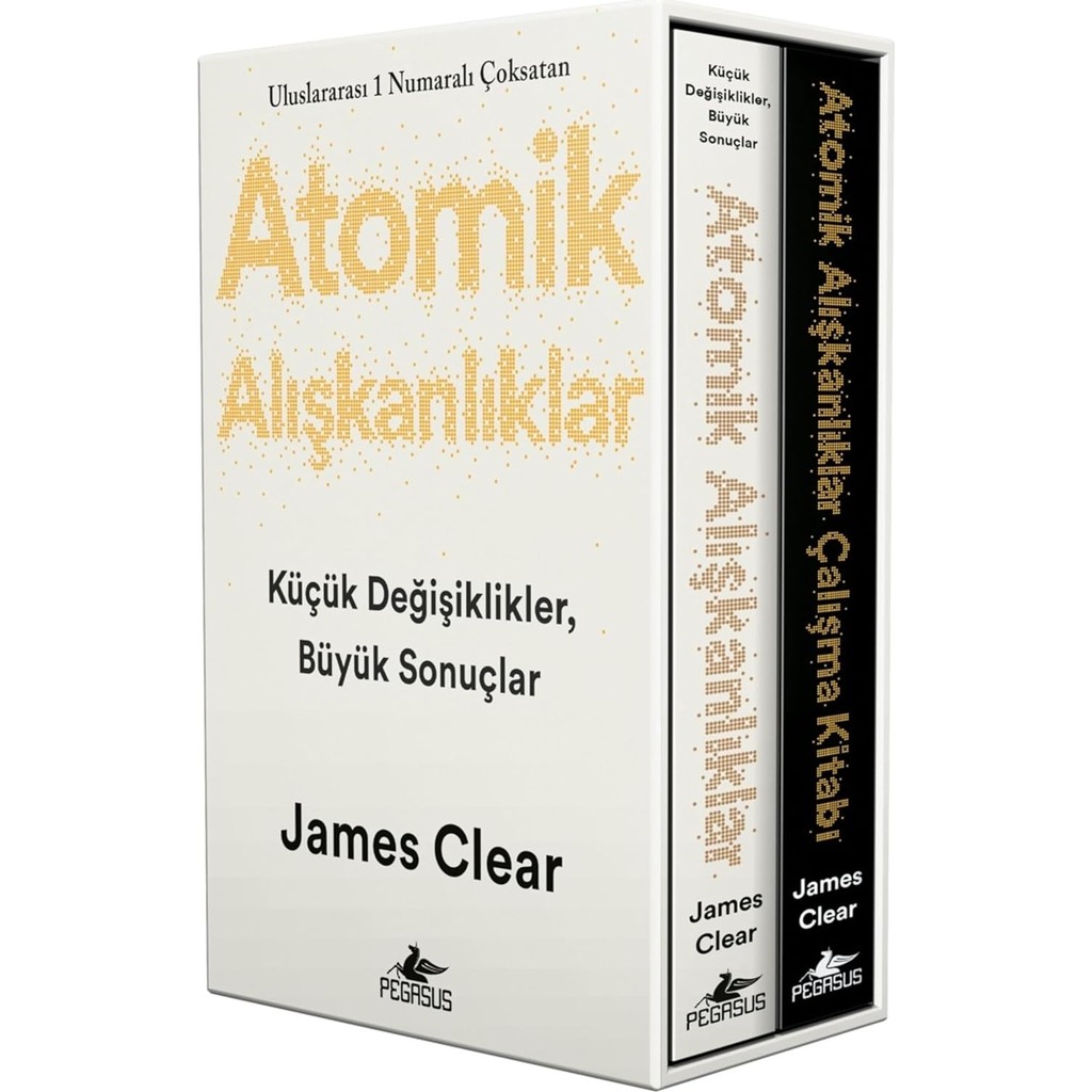 Atomik Alışkanlıklar Kutulu Özel Set (2 Kitap): Atomik Alışkanlıklar + Atomik Alışkanlıklar Çalışma Kitabı - Option-1 Diğer Fiyatı