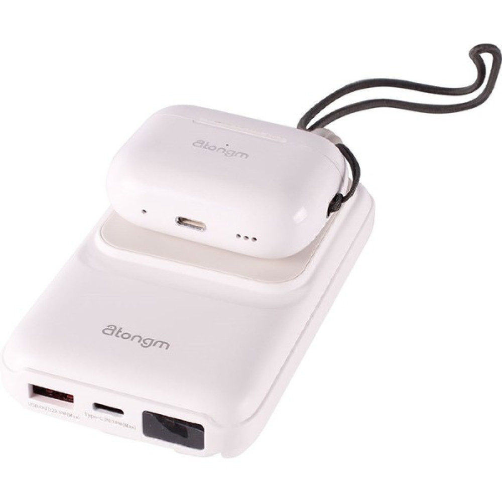 atongm Magsafe Powerbank - 10.000 Mah 20W - Type-C/lighting Kablolu ve Kablosuz Taşınabilir Şarj Cihazı Taşınabilir Şarj Cihazı - Powerbank Fiyatı