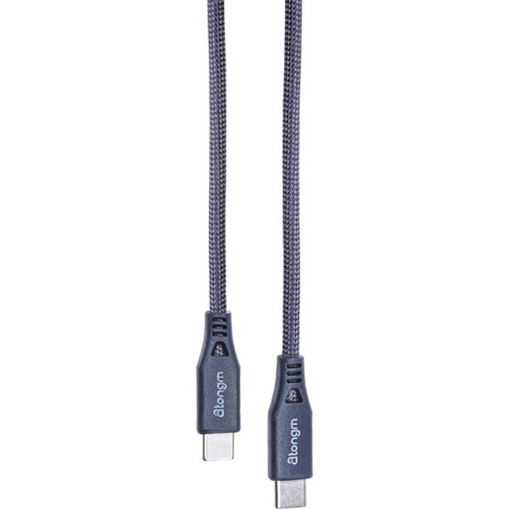 Atongm Type-C To Type-C Kablo 9A/60W Hızlı Şarj Kablosu Örgülü Kırılmaz Kablo ( Akıllı Çip Teknolojili ) - Gri Oto Boyaları Fiyatı