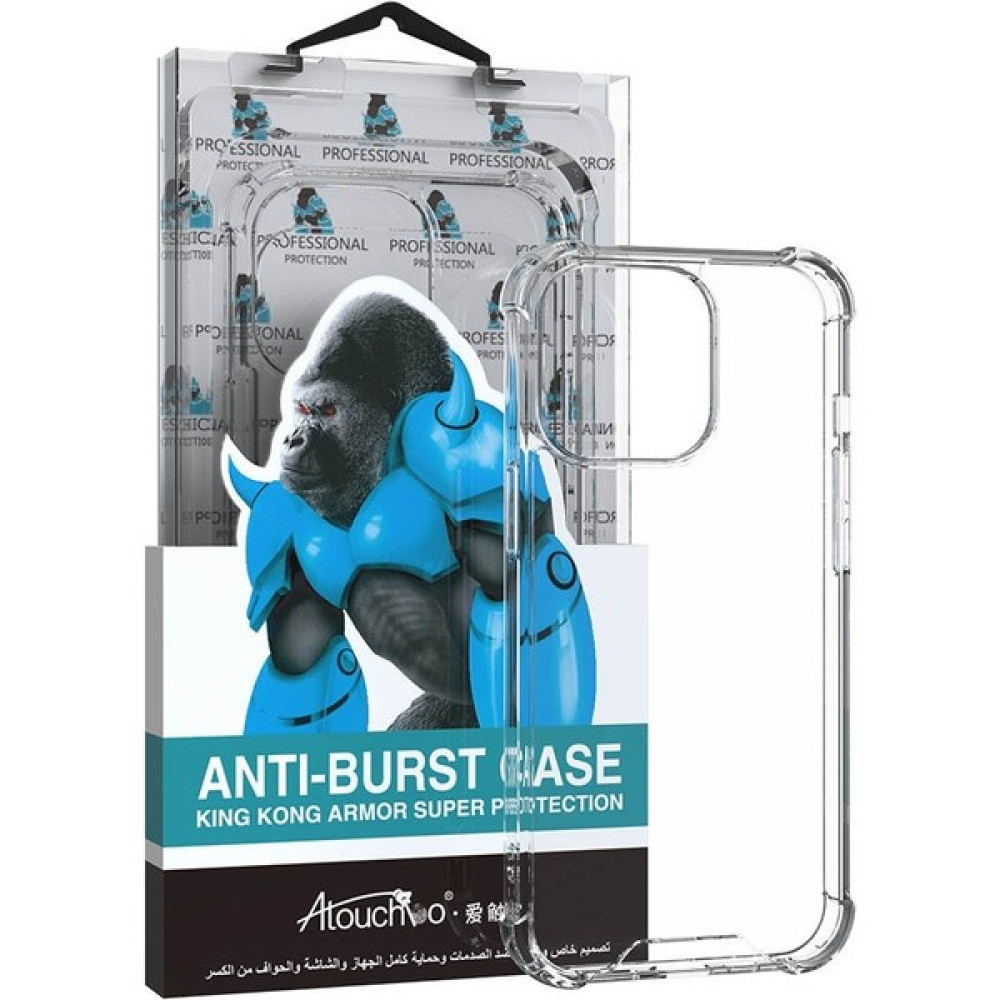Atouchbo Apple iPhone 13 Anti-Burst Case Premium Darbe Emici Şeffaf Telefon Kılıfı Cep Telefonu Kılıfı Fiyatı