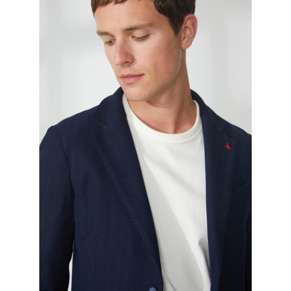 At.p.co Lacivert Erkek Uzun Cepli Slim Fit Yazlık Ceket A262ALAN60TF214- Erkek Ceket Fiyatı