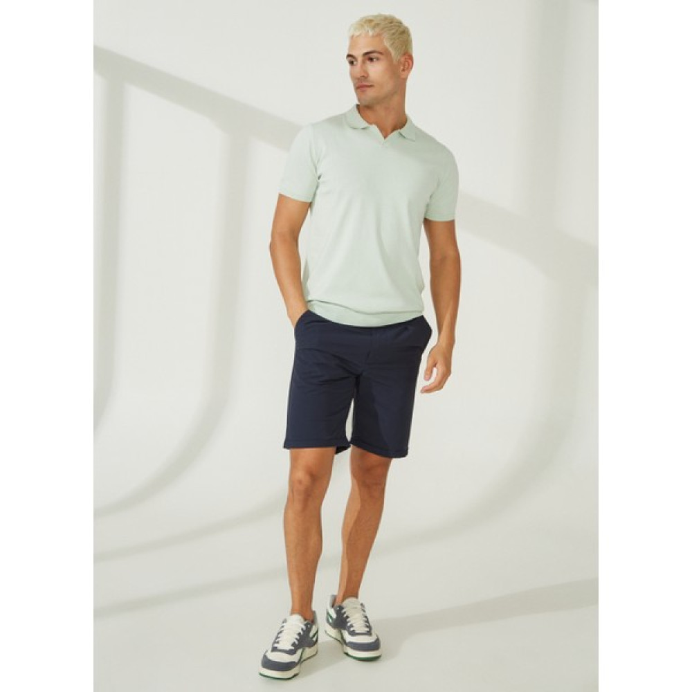 At.p.co Normal Bel Slim Fit Koyu Mavi Erkek Bermuda Şort A261JONP581TF121/T- Erkek Şort Fiyatı