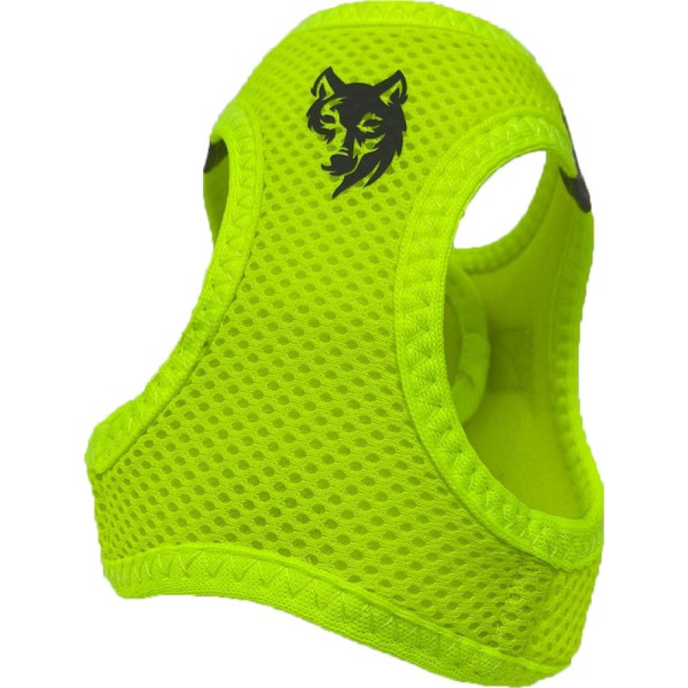 Att Stil Tekstil Köpek Göğüs Tasması  Neon Yeşil - L Evcil Hayvan Ürünleri Fiyatı