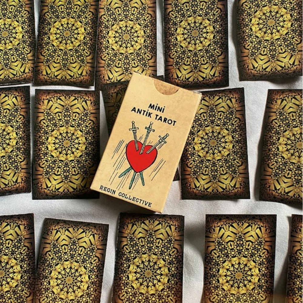 Attach 78 Kartlı Regin Mini Antik Tarot Destesi Oyun Takımları Fiyatı