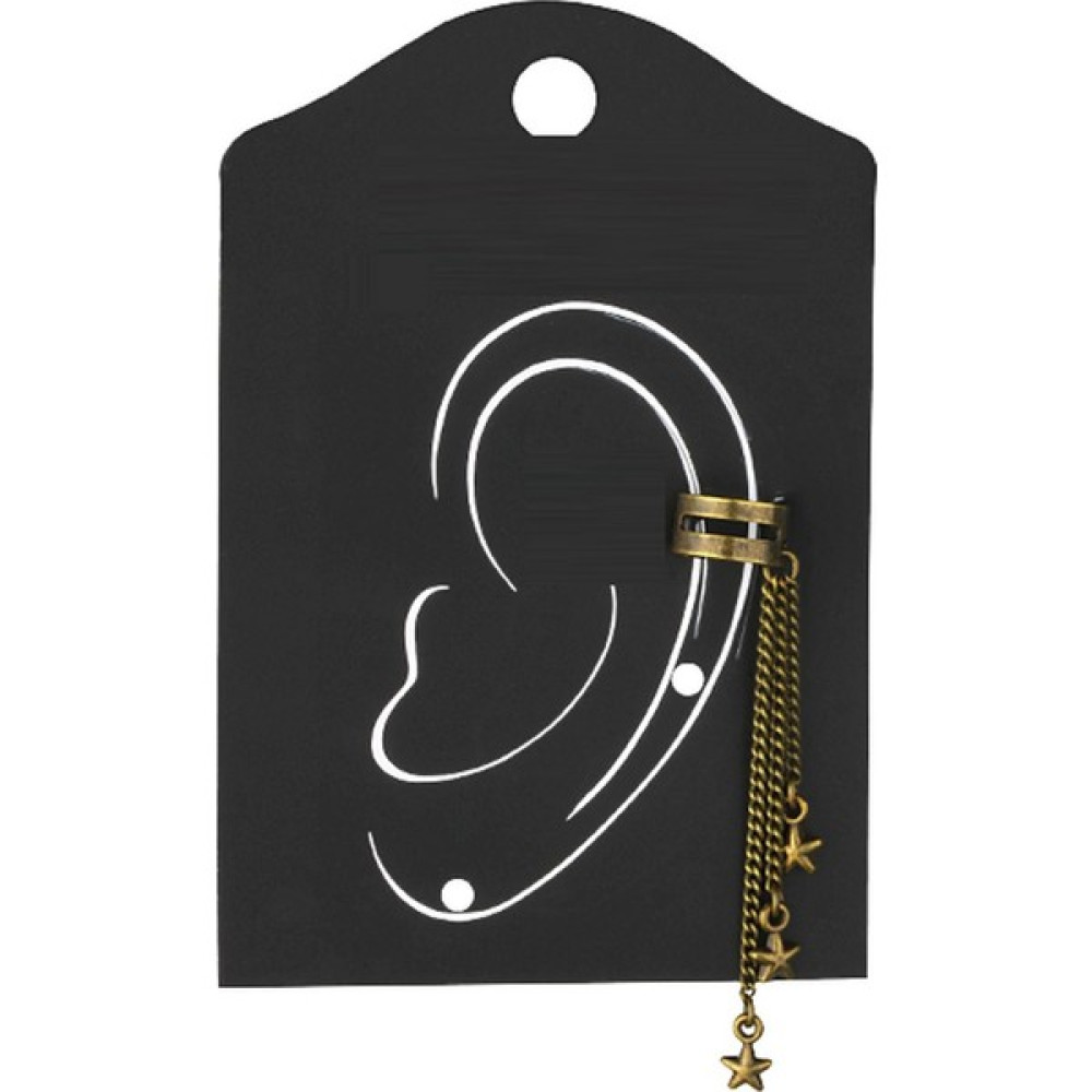 Attach Çetin Accessories Yıldız Sallantılı Ear Cuff Küpe Bijuteri Küpe Fiyatı