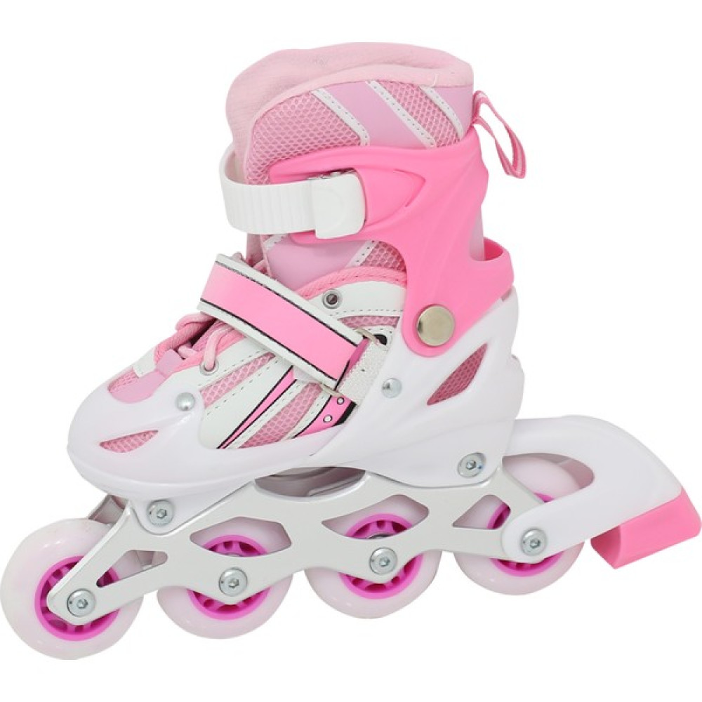 ATTACK SPORT 2 Fonksiyonlu ayarlanabilir Işıklı Alıştırma Pateni 4 Renk 30-33 34-37 38-41 - Pembe Pedallı Araçlar Fiyatı