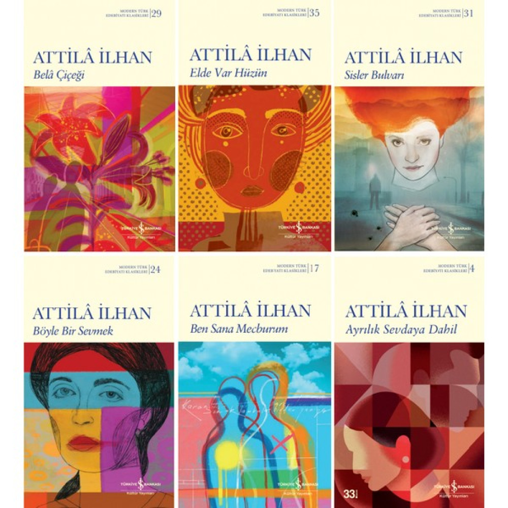 Attila Ilhan 6 Kitap Şiir Seti / Bela Çiçeği - Elde Var Hüzün - Sisler Bulvarı - Böyle Bir Sevmek - Ben Sana Mecburum - Ayrılık Sevdaya Dahil Şiir Kitapları Fiyatı
