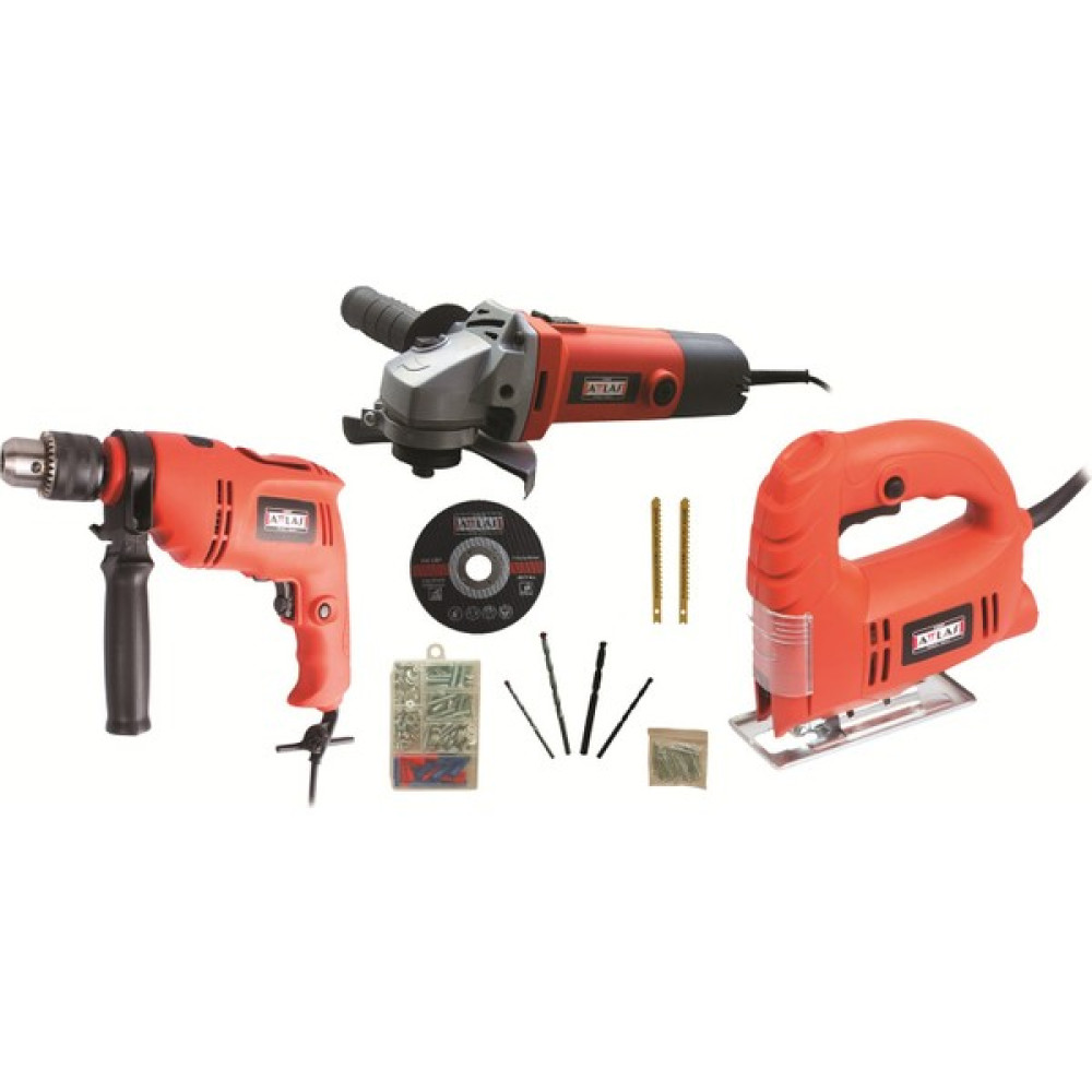 Attlas Eco 3'lü Set (Taşlama, Matkap, Dekupaj) Matkaplar Fiyatı
