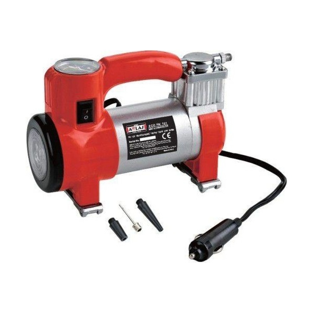 Attlas Eco HK-150 Ledli Metal Araç Hava Kompresörü 100 Psi Lastikler Fiyatı
