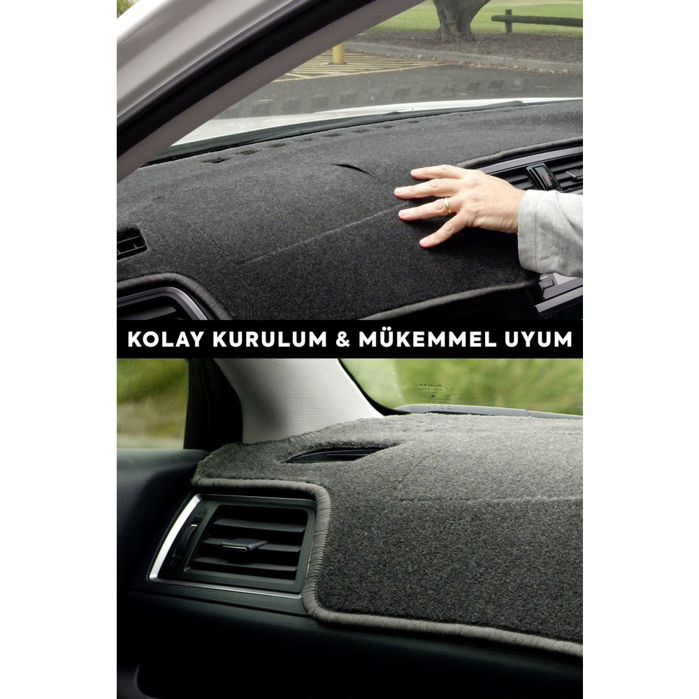 Audı A3 (2004-2008) 3d Torpido Koruma Kılıfı - Ön Göğüs Kaplama - Siya Diğer Fiyatı