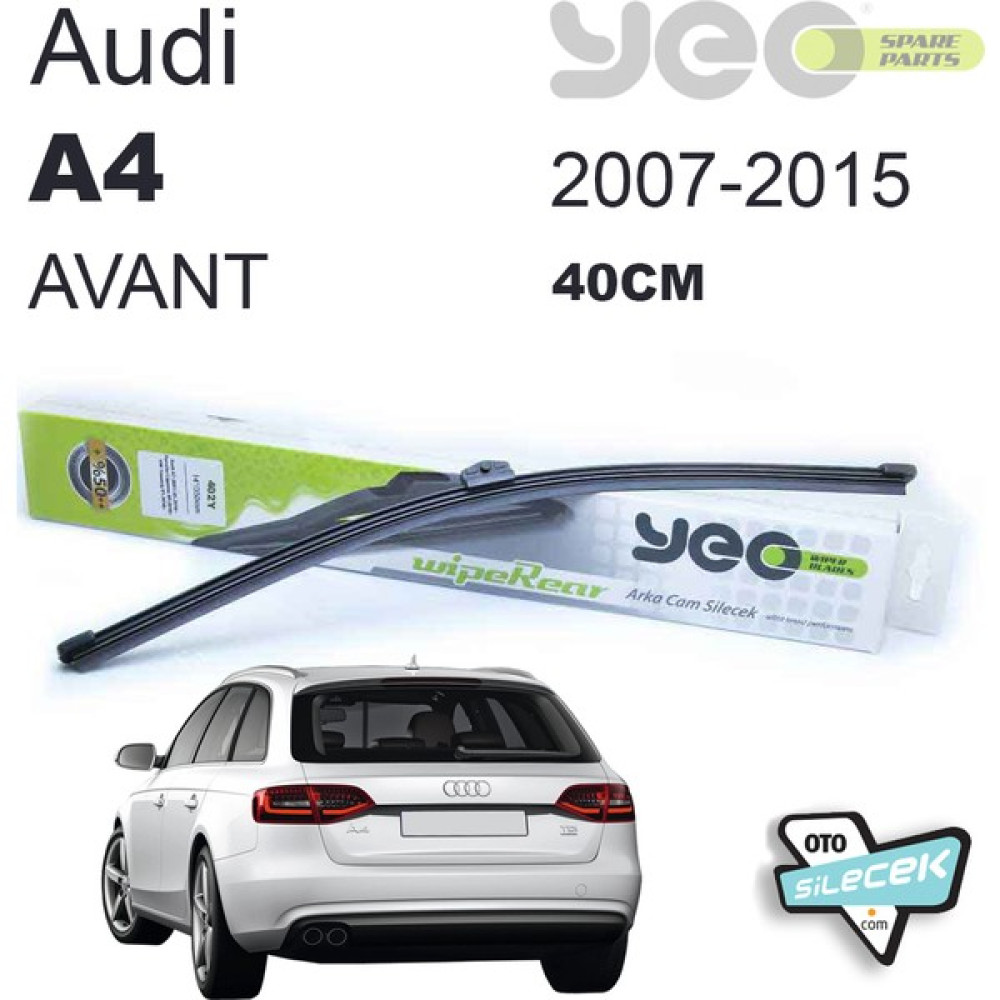 Audi A4 Avant Arka Silecek 2007-2015 Yeo Wiperear 40CM Oto Silecekleri Fiyatı