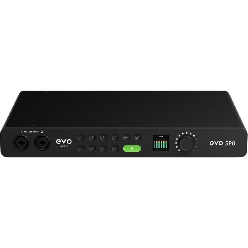 Audient Evo Sp8 | 8 Kanal Smart Preamp, 2 Jfet Enstrüman Girişi, Ad/da Dönüştürücü ve Yüksek Çözünürlüklü Tft-Lcd Ekranlı, 8-Giriş/8-Çıkış Adat I/o Genişletici - Siyah Oto Boyaları Fiyatı