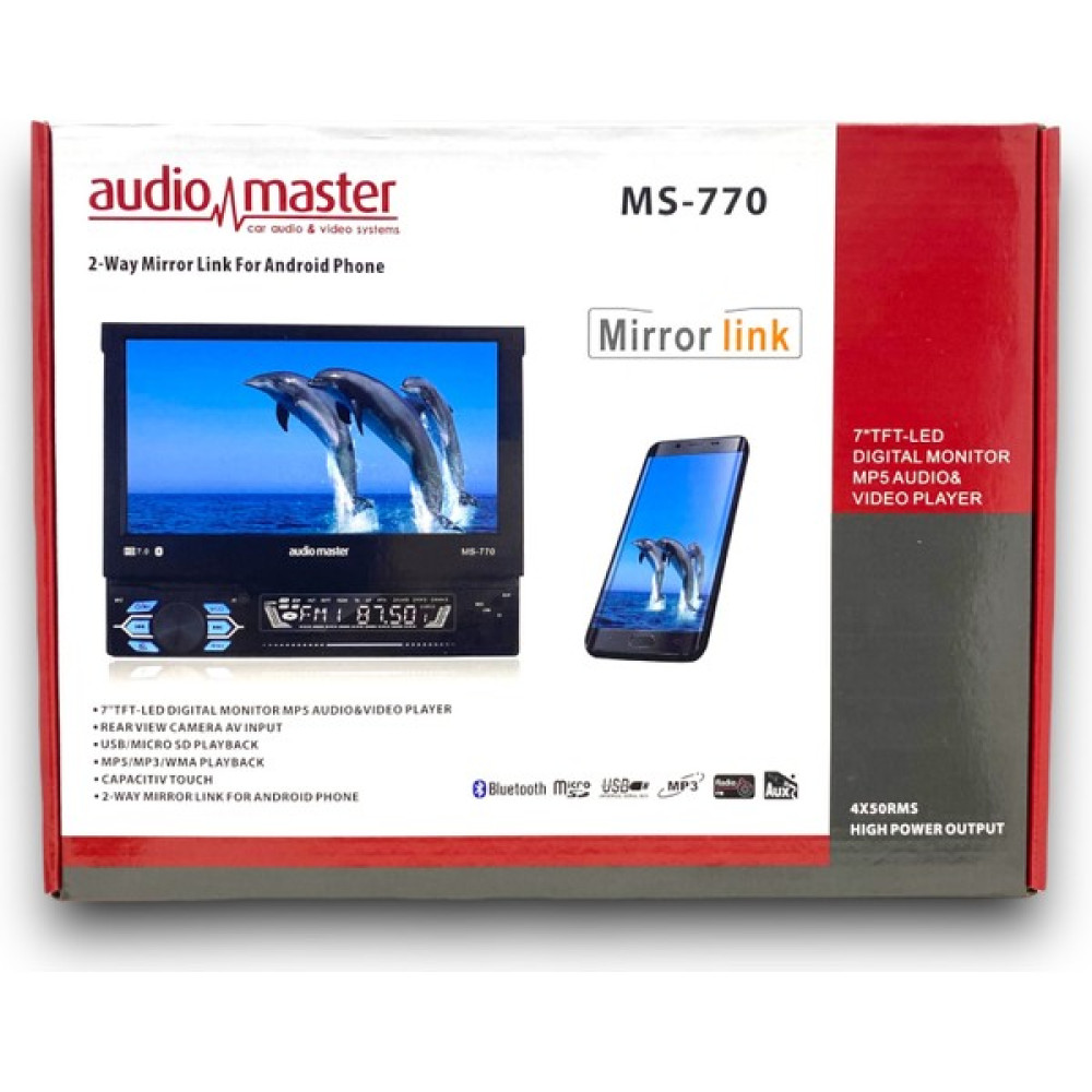 Audio Master MS-770 Indash Teyp Oto Teypleri Fiyatı