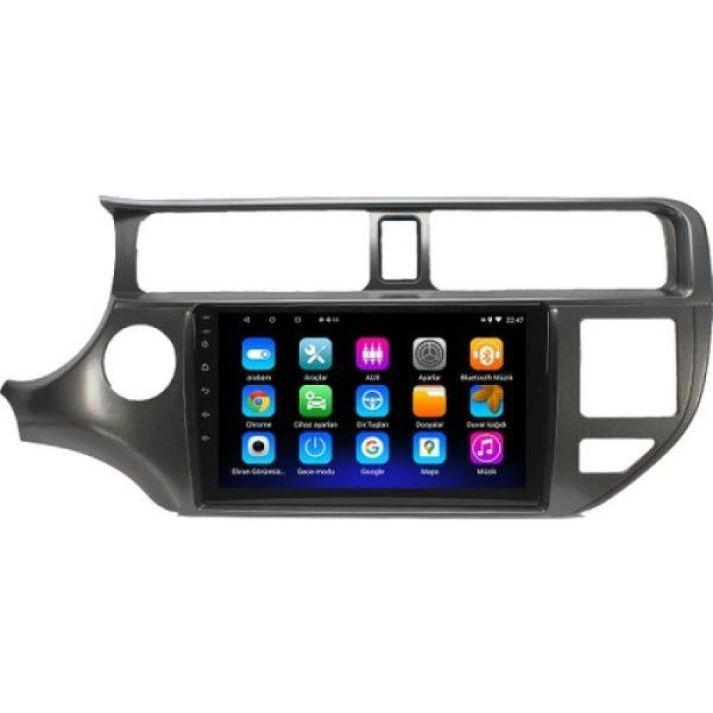 Audio Station Kia Rio 9 Inç Android Navigasyon ve Multimedya Sistemi 2012-2014 Oto Boyaları Fiyatı