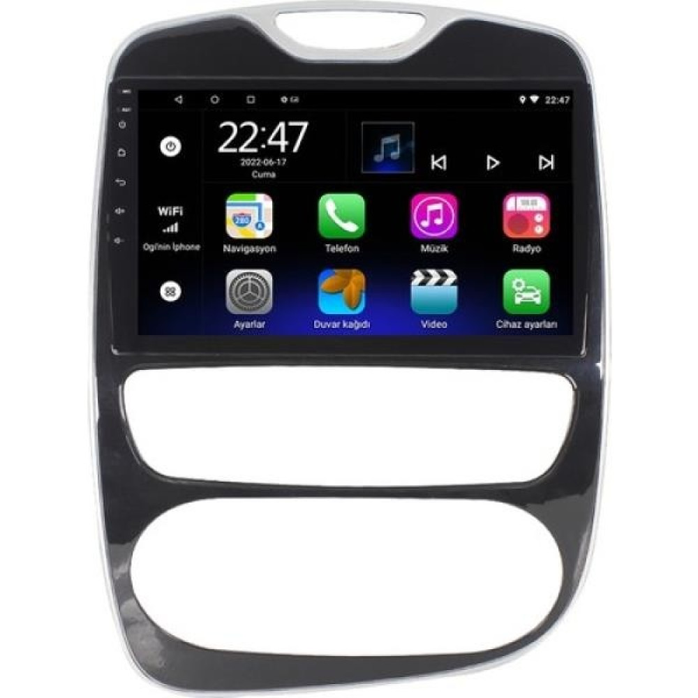 Audio Station Renault Clio 4 10.2 Inç Android Navigasyon ve Multimedya Sistemi 2012-2019 Oto Görüntü Sistemleri Fiyatı