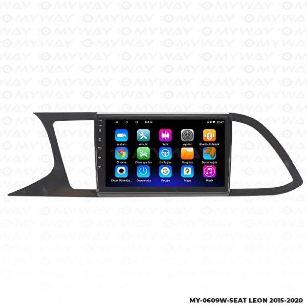 Audio Station Seat Leon 9 Inç Android Navigasyon ve Multimedya Sistemi 2015-2020 Oto Görüntü Sistemleri Fiyatı