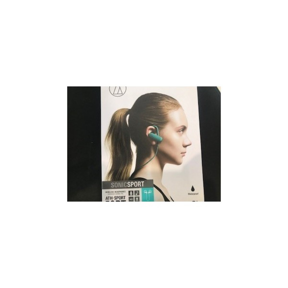 Audio-Technica Audio-Tecnica Audio-Technica ATH-SPORT50BT Bluetooth Yeşil (Waterproof) Suya Dayanıklı Kulaklık Müzik Aletleri Fiyatı
