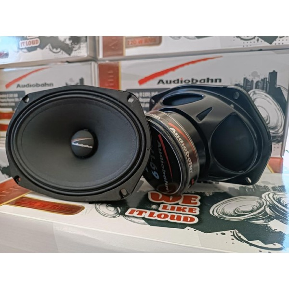 Audiobahn AU69 220 Rms Oval Midrange Takımı Oto Hoparlörleri & SubWoofer Fiyatı