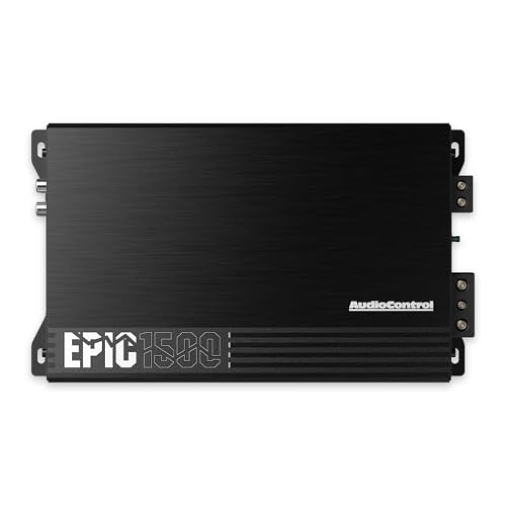 AudioControl EPIC1500 EPIC Series 1500 Watt RMS Compact 1-Channel Monoblock Car Audio Subwoofer Amplifier, Class D, Epic Boost, Subsonic Filter, Low Pass Filter, ACR-E Remote Bass Knob, Epicenter Link Car Amplifiers Fiyatı