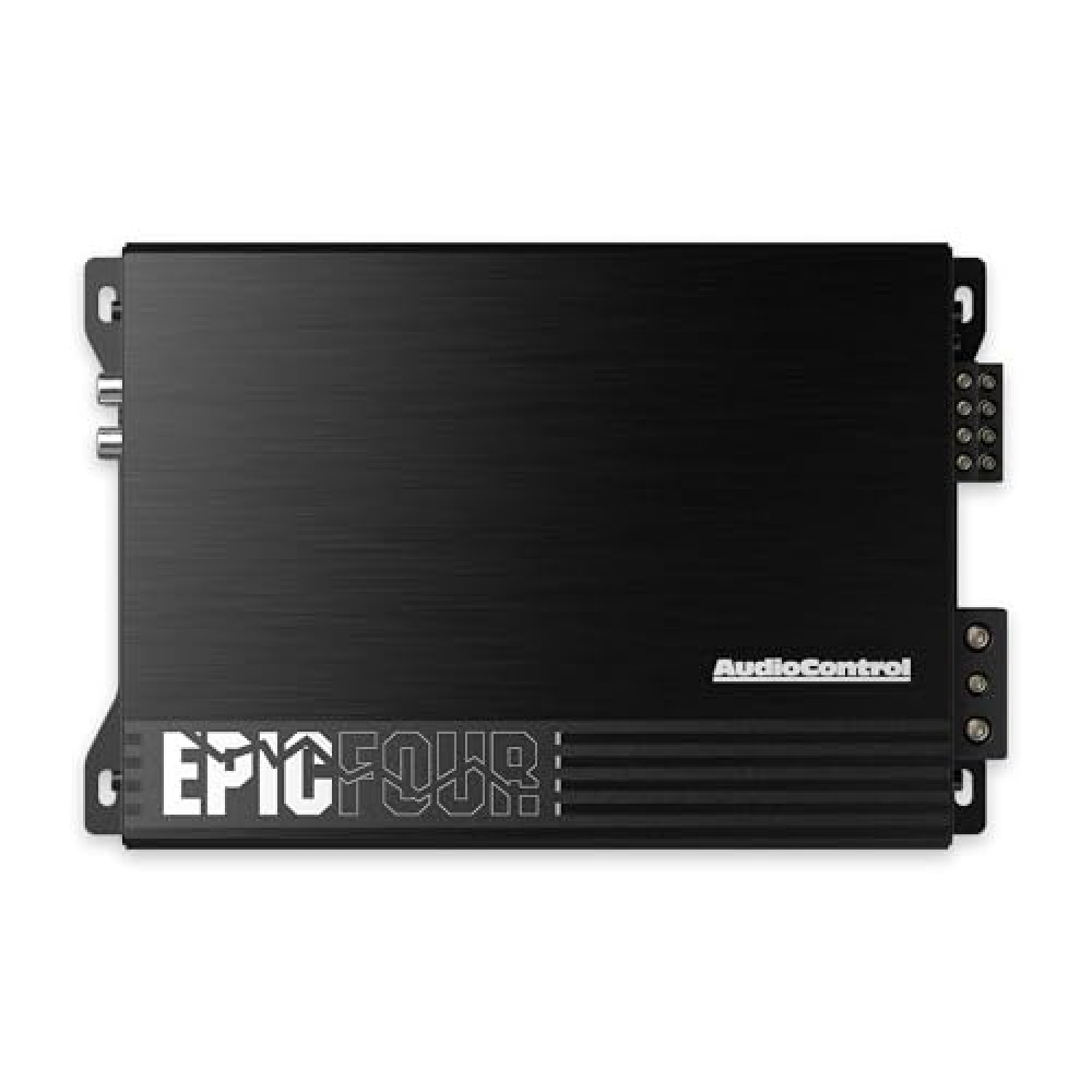 AudioControl EPICFOUR Epic Series 800 Watt RMS Compact 4-Channel Car Audio Amplifier 200x4 @ 2 Ohms, Class D, High Pass Filter, Smart Auto Protection Car Amplifiers Fiyatı