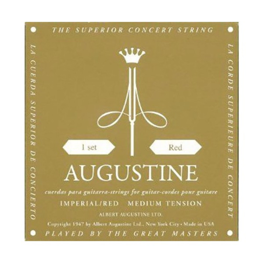 Augustine Imperial Red Med. Ten. Klasik Gitar Teli Müzik Aleti Aksesuarları Fiyatı