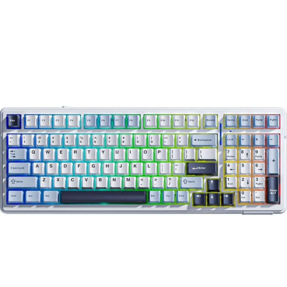 Aula F99 3 Modlu Rgb Hot Swap Mekanik Linear Graywood V3 Switch Kablosuz Makrolu Klavye Lacivert Oyuncu Klavyesi Fiyatı