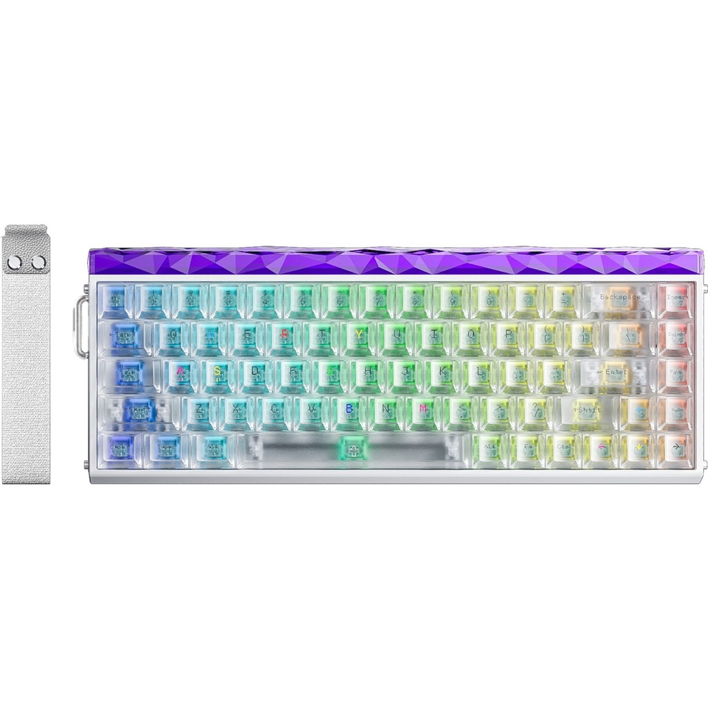 Aula Hero 68 He Manyetik Klavye Rapid Trigger Silver Switch 8000Hz Rgb Neon Tkl Hot Swap Oyuncu Klavyesi Şeffaf Klavye - Mouse Fiyatı