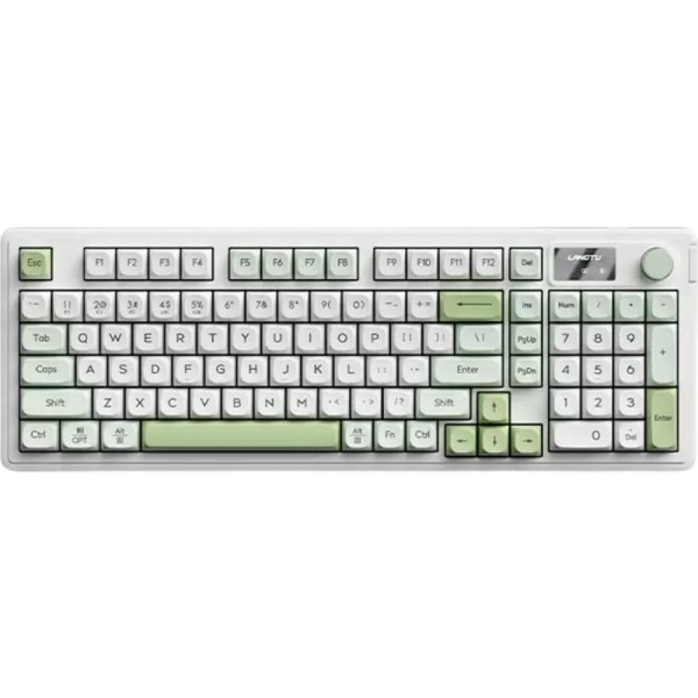 Aula Membran Üç Modlu Bağlantı Rgb Döner Düğme Oyun Klavyesi (Yurt Dışından) - keyboard - Yeşil Oyuncu Klavyesi Fiyatı
