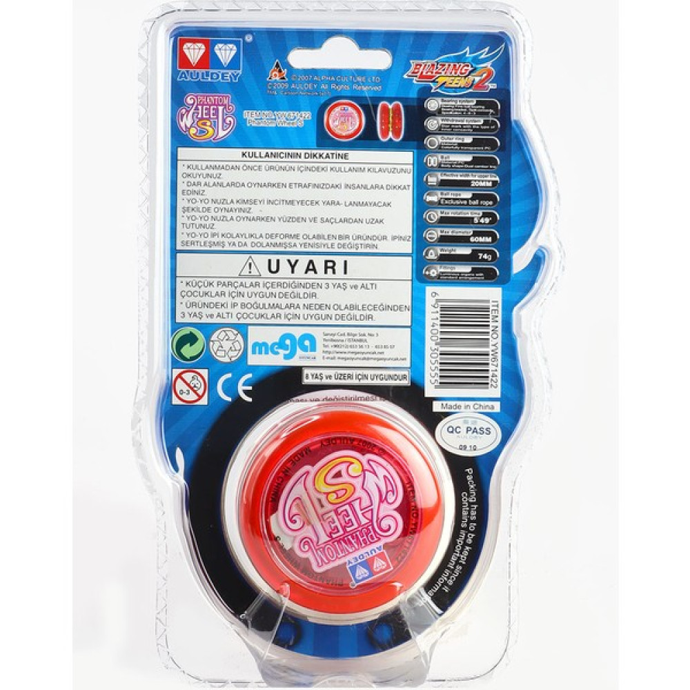 Auldey Phantom Wheels Yoyo Oto Boyaları Fiyatı