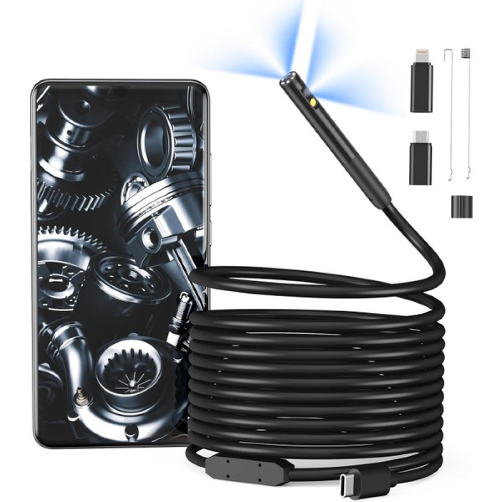 Aumotop 3m 1920HD iPhone Android Dual Lens Yılan Kamera Elektrikli Kesme Makinesi Fiyatı