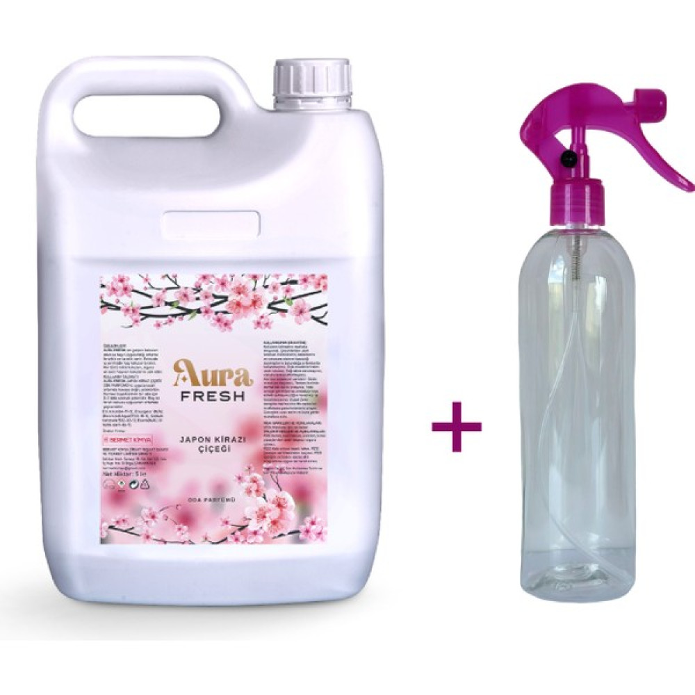 Aura Fresh Japon Kiraz Çiçeği Oda Kokusu 5 Lt + Sprey Şişesi Oda Kokusu Fiyatı