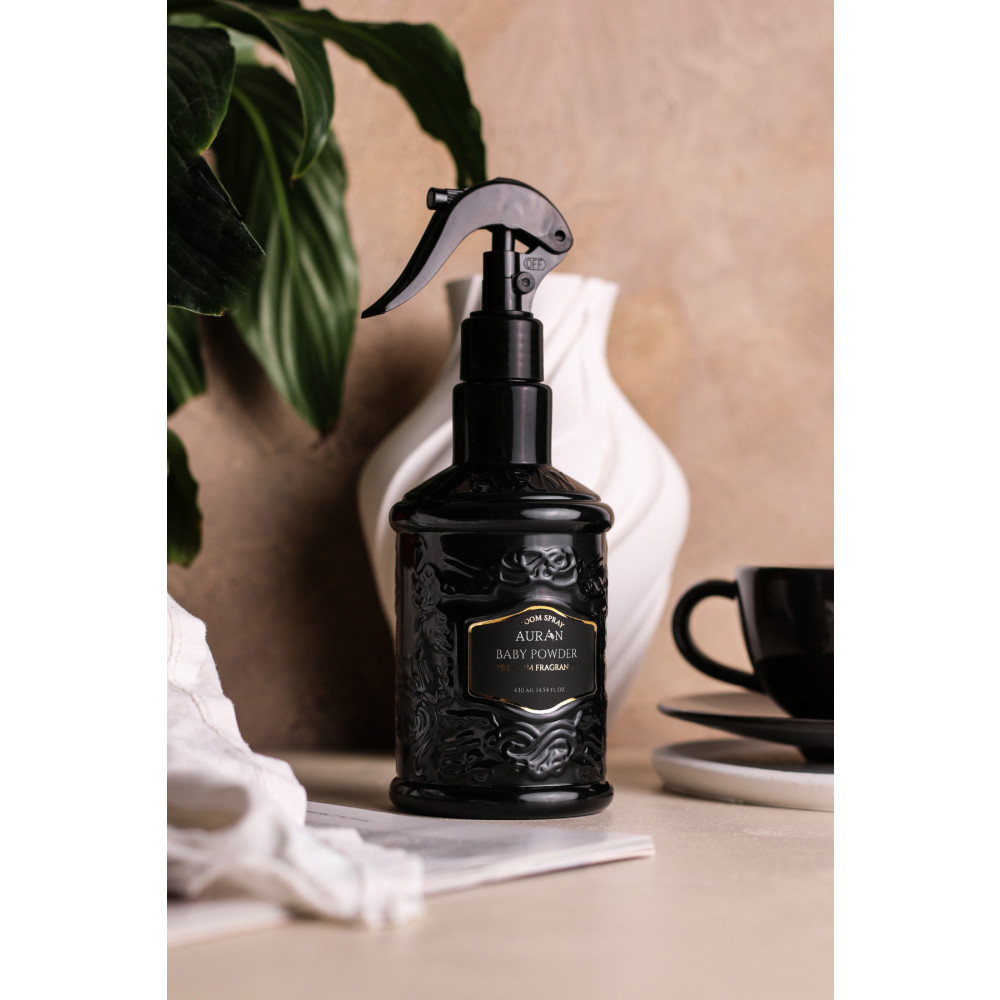 AURAN Bebek Pudrası Oda Spreyi Oda Kokusu Oda Parfümü Kalıcı Oda Kokusu Baby Powder Room Spray 430ml Deterjan ve Temizlik Ürünleri Fiyatı