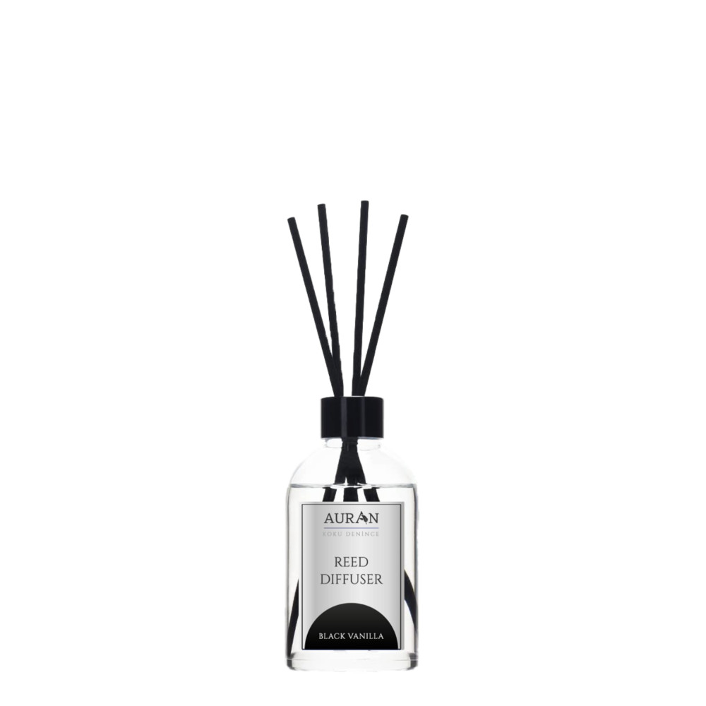 AURAN Black Vanilla Çubuklu Oda Kokusu Esansiyel Uçucu Yağ Black Vanilla 50 ml Oda Kokusu Fiyatı