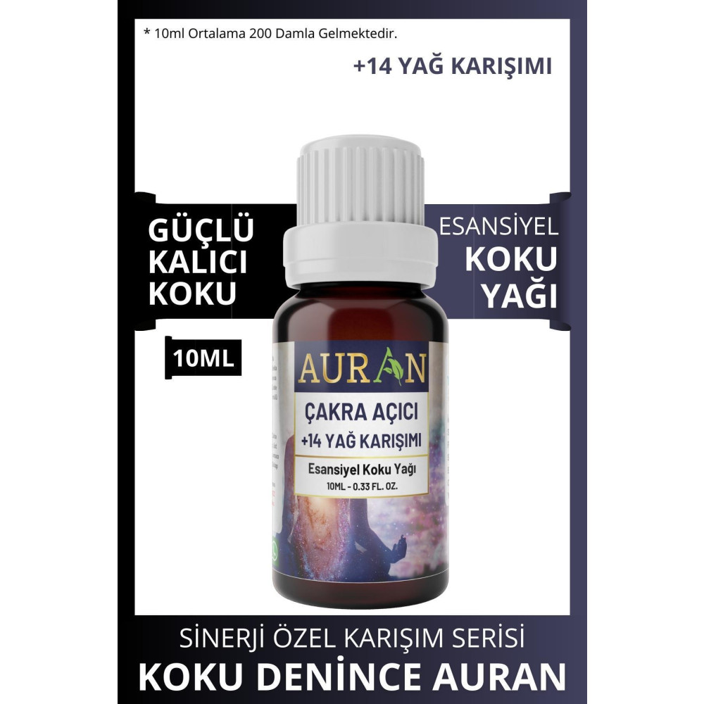 AURAN Çakra Açıcı Sinerji Karışım Esansiyel Uçucu Yağ Buhurdanlık Yağı Aromaterapi Difüzör Deterjan ve Temizlik Ürünleri Fiyatı