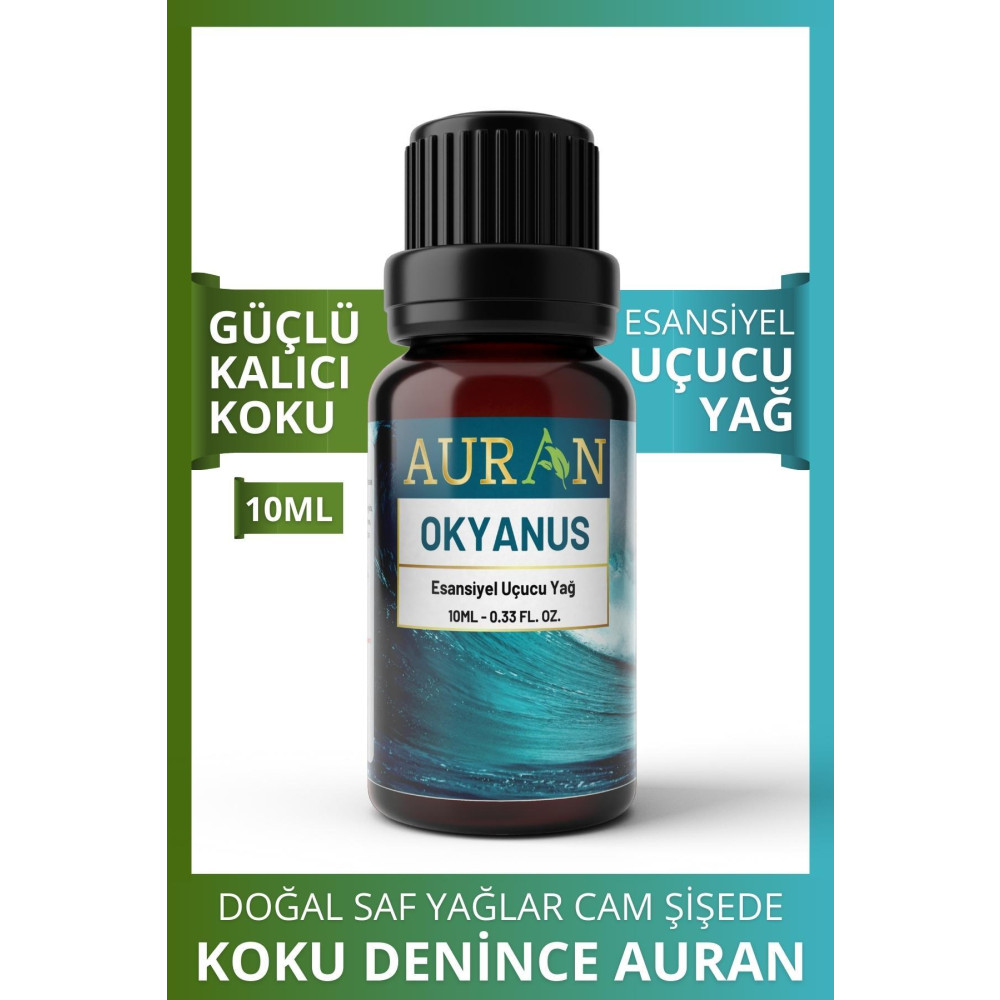 AURAN Okyanus Esansiyel Uçucu Koku Yağı Buhurdanlık Yağı Difüzör Esansı Hobi Esans Ortam Oda Kokusu 10ml Deterjan ve Temizlik Ürünleri Fiyatı