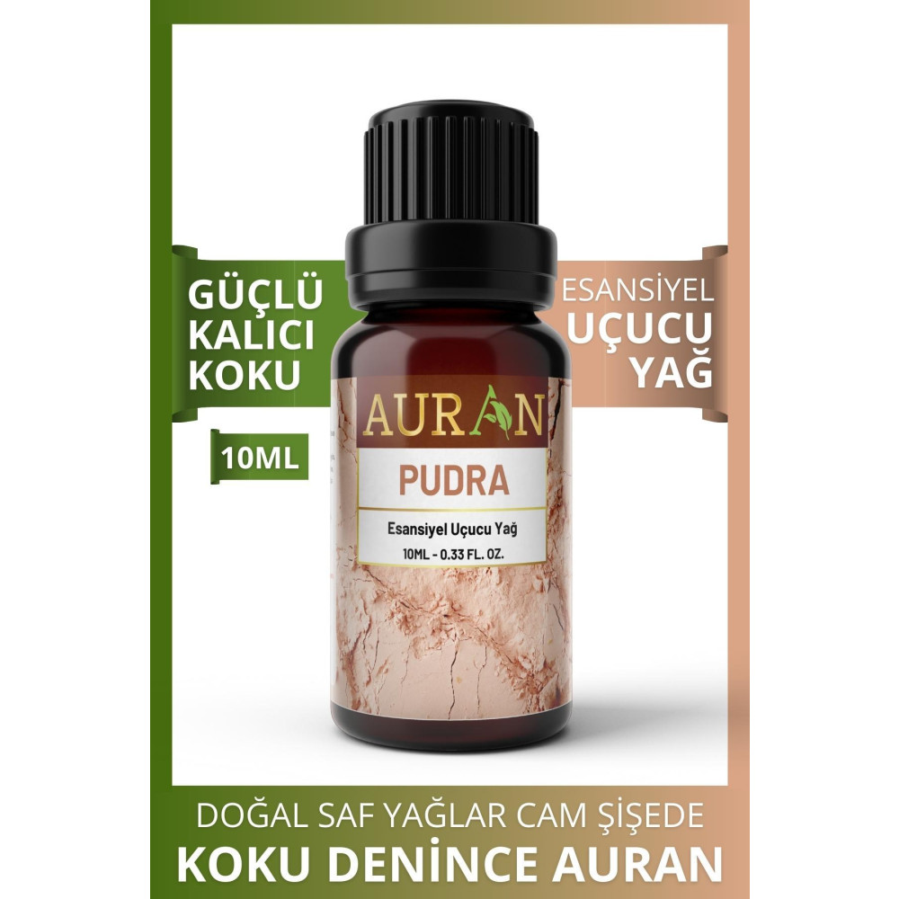 AURAN Pudra Esansiyel Uçucu Koku Yağı Buhurdanlık Yağı Difüzör Esansı Hobi Esans Ortam Oda Kokusu 10ml Deterjan ve Temizlik Ürünleri Fiyatı