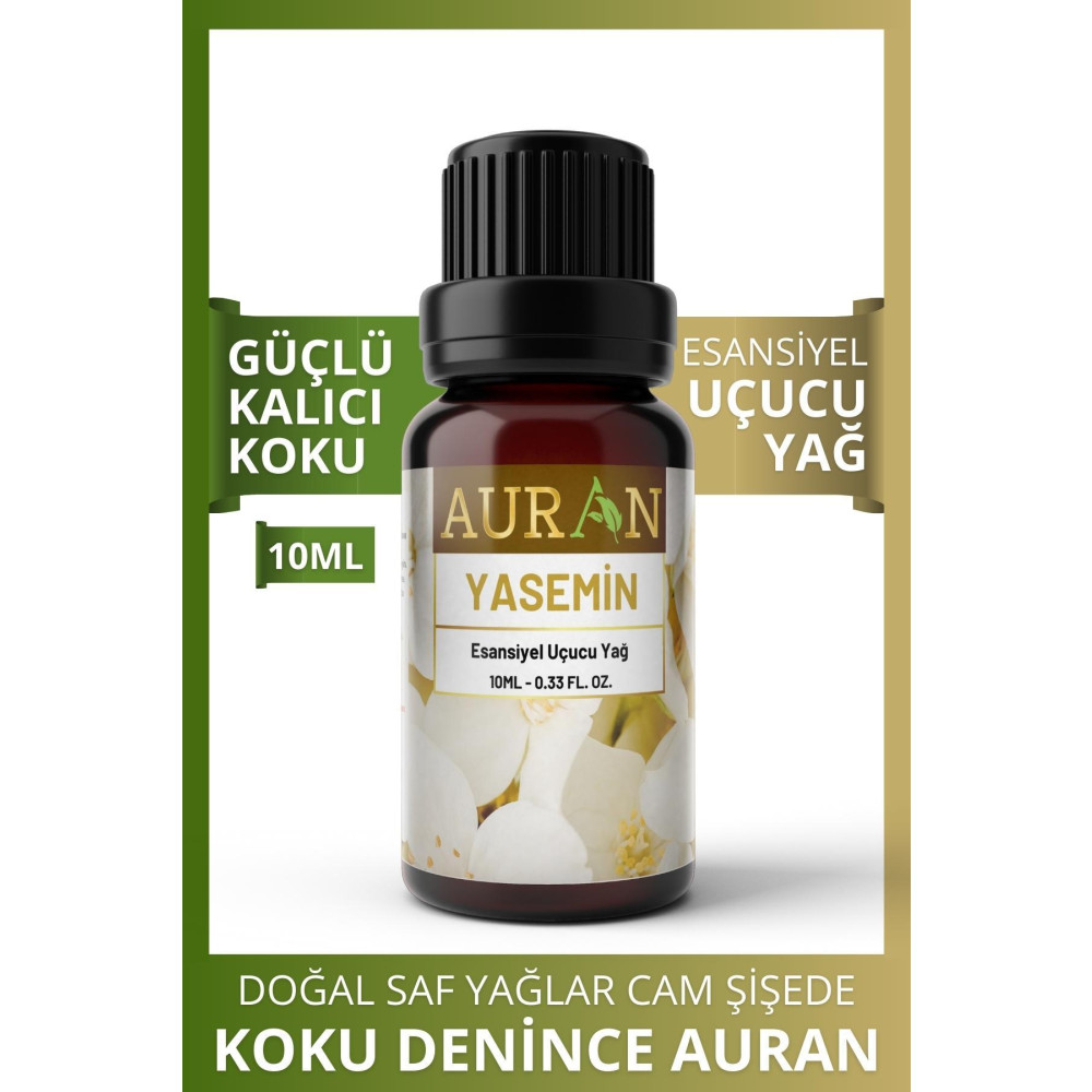 AURAN Yasemin Esansiyel Uçucu Koku Yağı Buhurdanlık Yağı Difüzör Esansı Hobi Esans Ortam Oda Kokusu 10ml Deterjan ve Temizlik Ürünleri Fiyatı