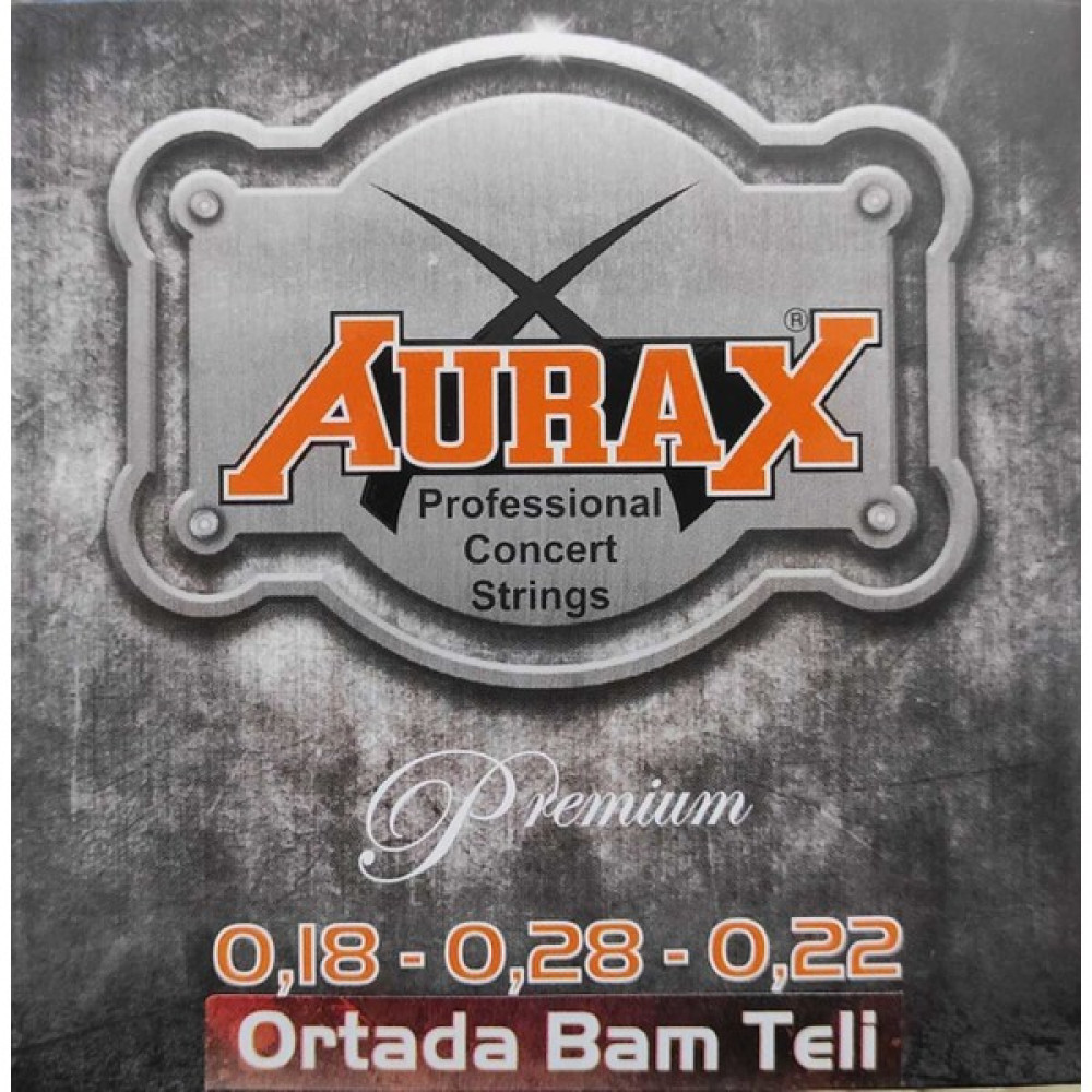 Aurax ARX18B 018 Bağlama Teli 18-28-22 + 0.52 Bam Teli ( Kısa Sap Sazlar Için ) Müzik Aleti Aksesuarları Fiyatı