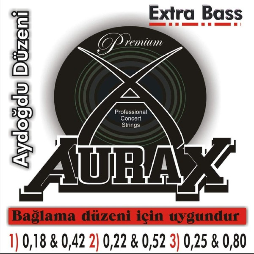 Aurax AX-18P Saz Teli Profesyonel 0.18 Kısa Sap Extra Bass Oto Boyaları Fiyatı