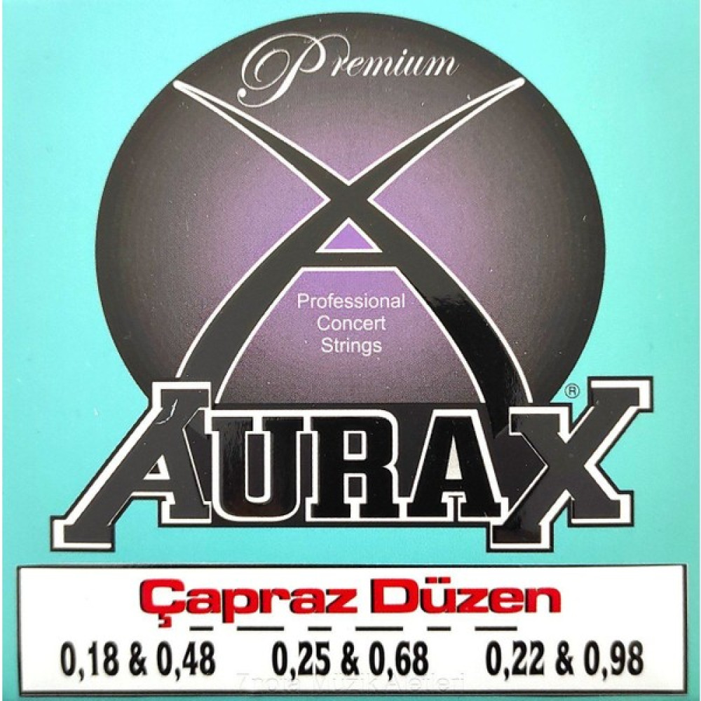 Aurax AX-18X Çapraz Düzen Bağlama Teli 0.18 Müzik Aleti Aksesuarları Fiyatı