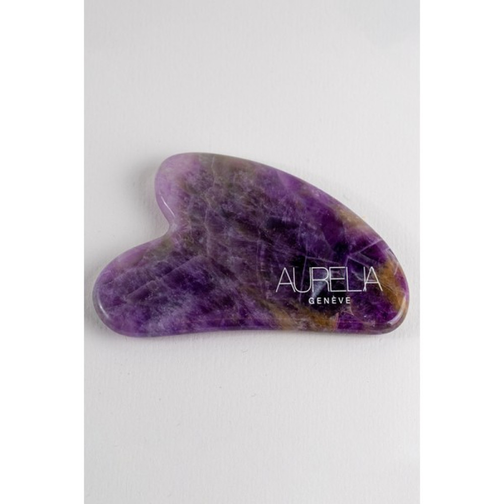 Aurelia Amethyst Gua Sha Crystal - Heart - Gua Sha Taşı - Ametist Masaj Cihazları Fiyatı