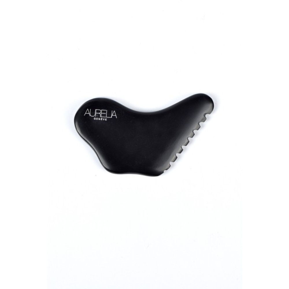 Aurelia Black Bıan Stone Butterfly Shaped gua sha - Kelebek gua sha Taşı - Siyah Bien Masaj Cihazları Fiyatı