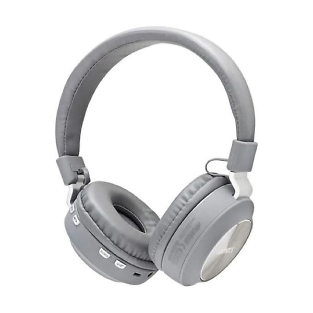 Auris Bluetooth Kulaklık Wireless Extra Bass Stereo Kulak Üstü Kulaklık - Gri Kulak Üstü Kulaklık Fiyatı