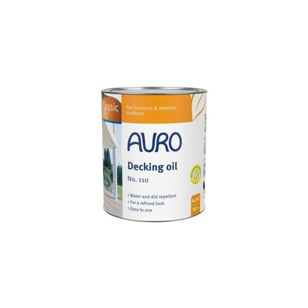 AURO Ahşap Zemin Kaplama Yağı No. 110 - 750 ml - Teak İç Cephe Duvar Boyası Fiyatı