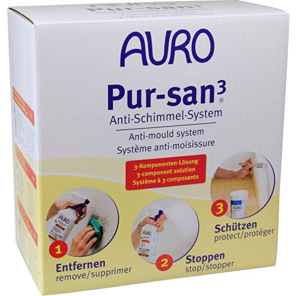 AURO Küf-Mantar Önleyici Set (3'ü 1 Arada) No. 414 - 3'lü set Parlatıcı ve Temizleyiciler Fiyatı