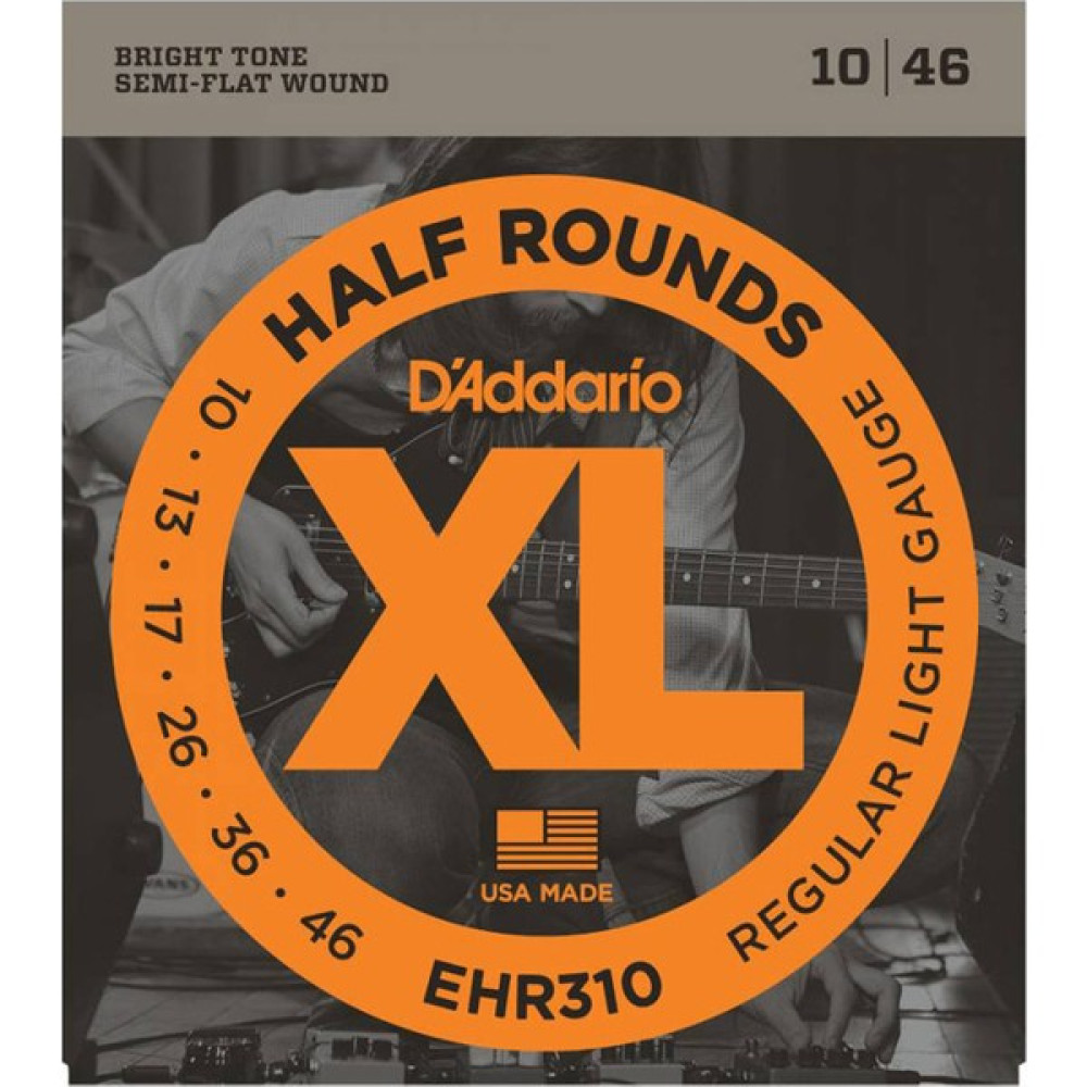 Aurora Daddario EHR310 Half Rounds Regular Light Takım Tel Elektro Gitar Teli 010-046 Oto Boyaları Fiyatı