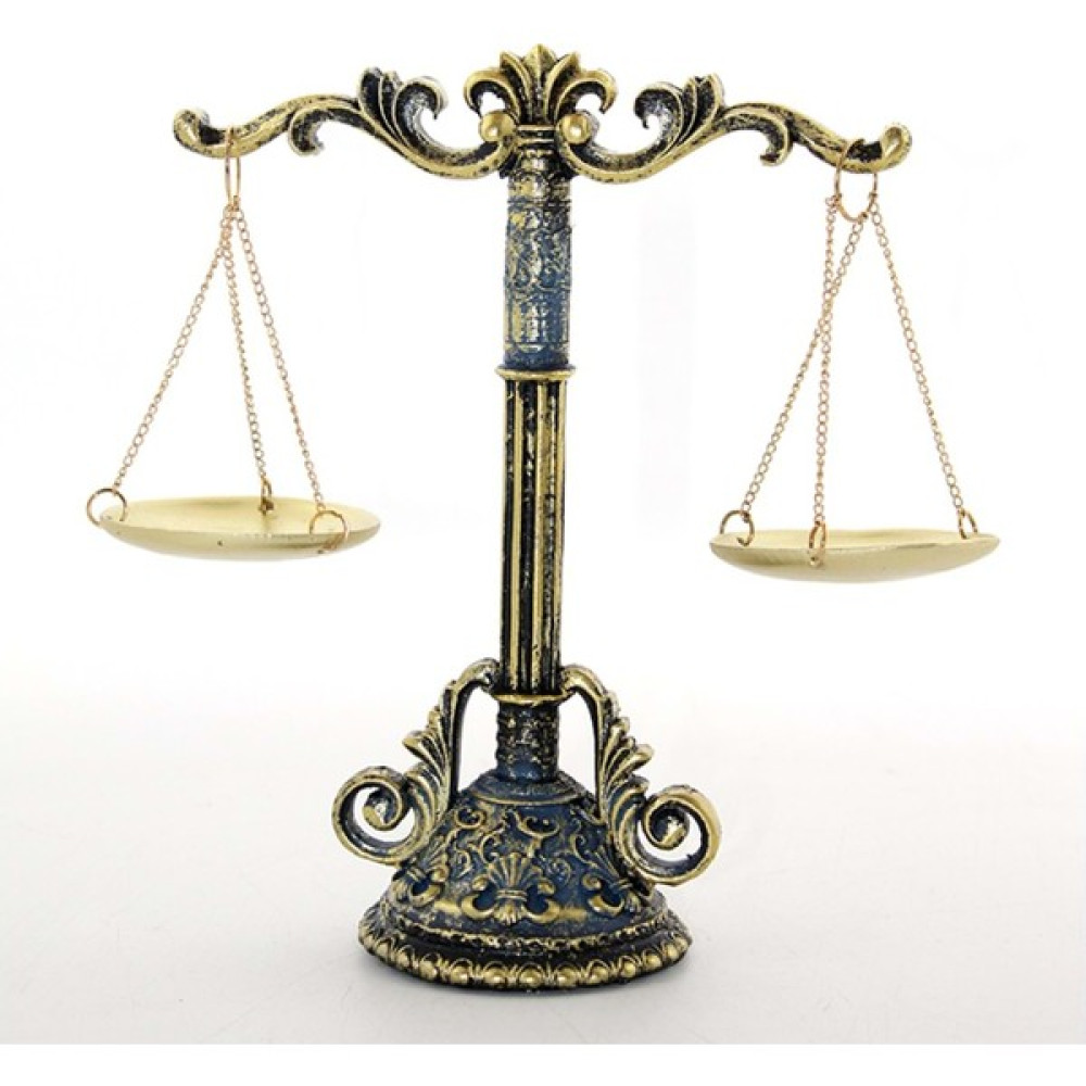 Authentic Antik Görünümlü Koleksiyon Terazi Figürü 22CM Oto Boyaları Fiyatı