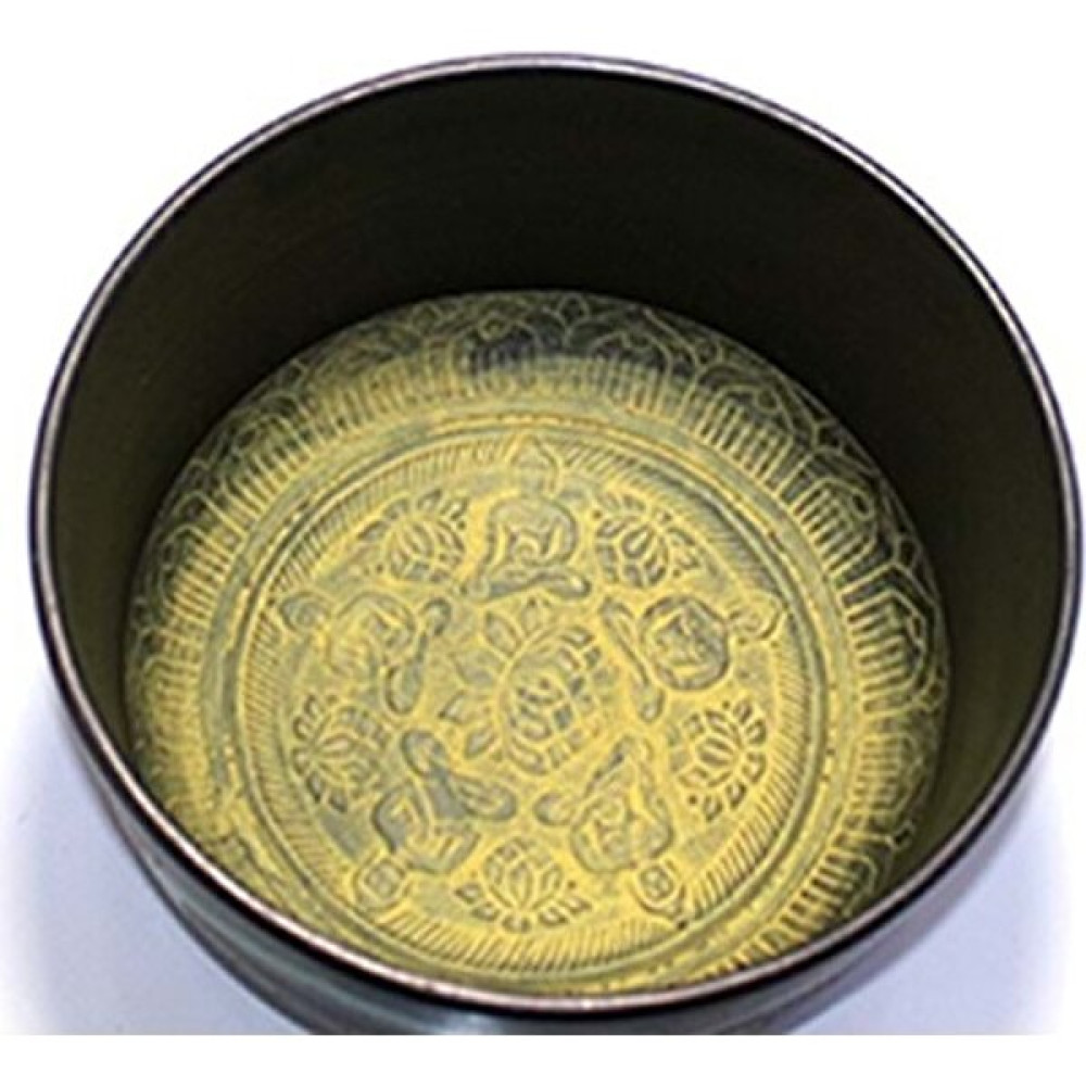 Authentic Renk Işlemeli Tibet Kase Meditasyon Çanı Tokmaklı 15,5cm Kondisyon Aletleri Fiyatı