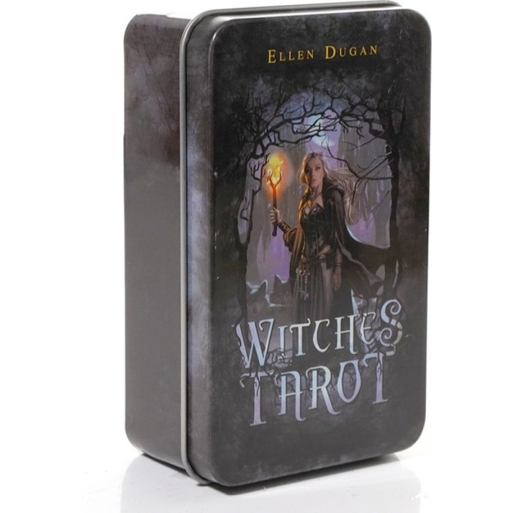 Authentic The Witches Tarot Kağıdı Metal Kutulu Tarot Destesi Oto Boyaları Fiyatı